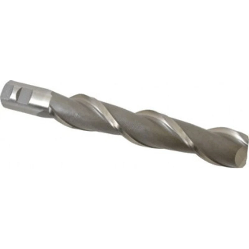Value Collection 1-1/2, 8 LOC, 1-1/4 Shank Diam, 10-1/2 OAL, 2 Flute, High Speed Steel Square End Mill Single End, Un...